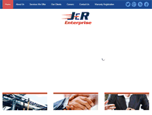 Tablet Screenshot of jerenterprise.com